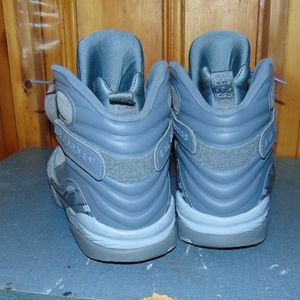 Mens Jordan 8 Retro Cool Grey